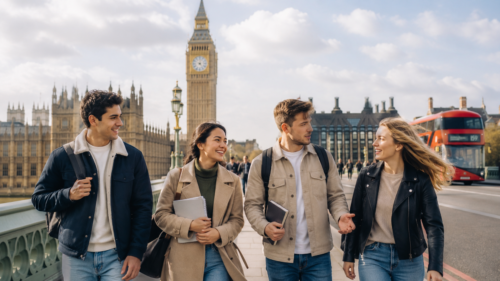 Explore London while learning English